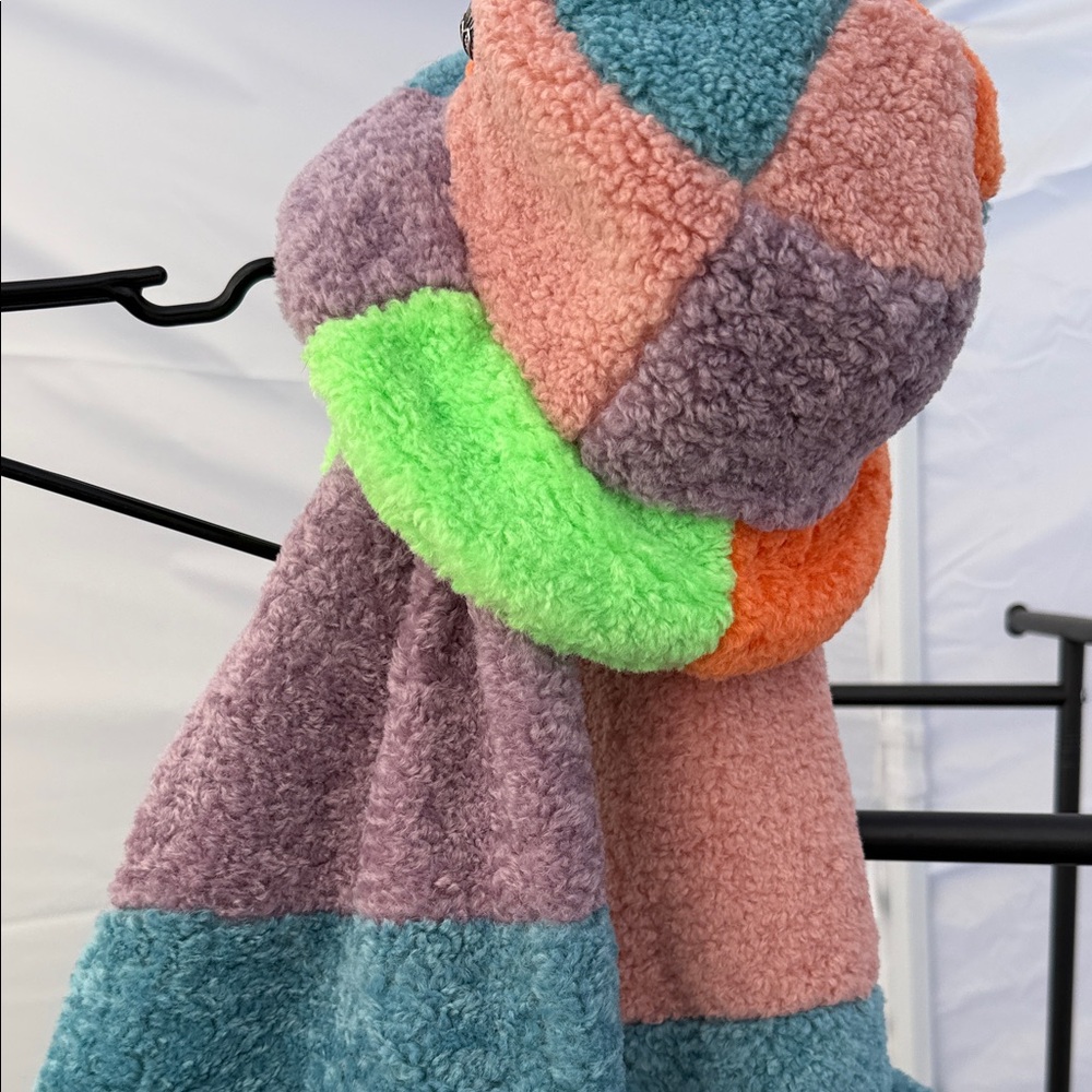 Kurt Geiger Multicolor Patchwork Hat - image 5